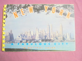 New York A Fabulous City 1955 New York City Brochure - £7.81 GBP