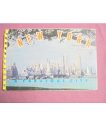 New York A Fabulous City 1955 New York City Brochure - £7.97 GBP