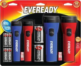 LED Flashlights (4-Pack), Bright Flashlights for Emergencies and Camping Gear, P - £16.59 GBP