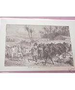 1889 Africa Illustrated Page Magassa With Stanley - £6.29 GBP