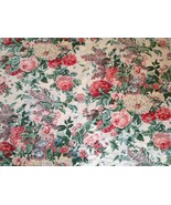Ramm Floral Fabric WALLINGTON Designer Upholstery Drapery England 1992 4... - £97.15 GBP