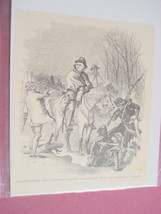 1860 Illustration George Washington and the Hessians - £6.28 GBP