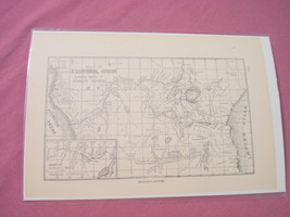 1889 Africa Illustrated Page Equitorial Africa Map - $7.99