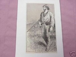 1889 Africa Illustrated Page Stanley In Africa - $7.99