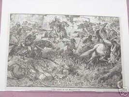 1889 Africa Illustrated Page The Battle of Halfiyeh - £6.37 GBP