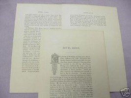 1893 5 Page Biography of Daniel Boone - £6.37 GBP