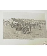 1894 Civil War Illustrated Page Card Playing in Camp - £6.29 GBP
