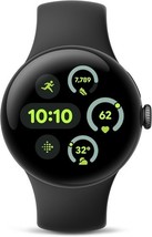 Google Pixel Watch 3 LTE 45mm Matte Black w/ Obsidian Band GA05773-US image 6