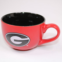 The Memory Company Coffee Mug Georgia Bulldogs 16 oz Red White And Black Cup Mug - £7.62 GBP
