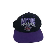 Toronto Raptors Stitch Adiadas Hat Retro Purple And Black Cotton SnapBac... - $9.50