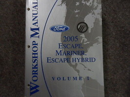 2005 Ford Escape Mercury Mariner Hybrid Servizio Riparazione Manuale Volume 1 - £23.87 GBP