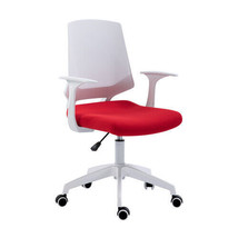 Height Adjustable Mid Back Office Chair, Red - £95.17 GBP