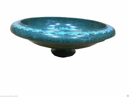 11&quot; Decorative Marble Bowl Turquoise Mosaic Lapis Lazuli Inlay Cyber Mon... - $1,172.93