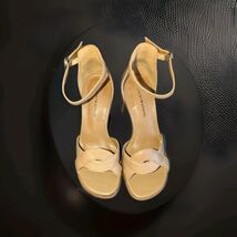 Lucky Brand Sarwa Women's Ankle Strap Dress Sandal Floral Leather US Siz... - $24.74