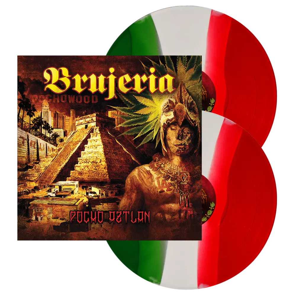 BRUJERIA Pocho Aztlan TRI-COLOUR VINYL 1000 copies - $81.18