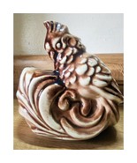 Shawnee Art Pottery Succulent Planter Parrot Cockatoo Bird Vintage USA #... - $15.27