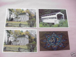 Assortment of Four Valley Forge Pa. Postcards - £7.85 GBP
