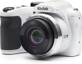 Kodak Pixpro Astro Zoom Az252-Wh, A 16 Mp Digital Camera With A 3&quot; Lcd And A 25X - £204.54 GBP