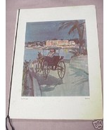 The Princess Bermuda 1960&#39;s Dinner Menu Vern Tremewen - $27.42 CAD