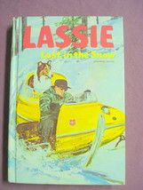 Lassie Lost In The Snow 1969 Whitman TV Book H/C #1504 - $11.99
