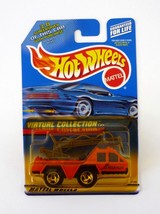 Hot Wheels Flame Stopper #113 Virtual Collection Orange Die-Cast Truck 2000 - $4.94