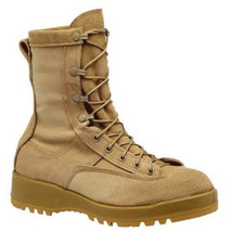 Belleville Hot Weather 8&quot; Military Desert Tan 14.5 1/2 Wide Combat Boots - £61.04 GBP