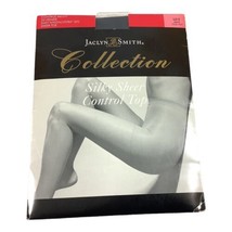 Jaclyn Smith Collection Silky Sheer Control Top Pantyhose Size B Navy - £8.68 GBP