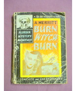 Burn Witch Burn Murder Merrit Mystery Monthly #5 1942 - $12.99