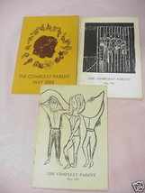 3 Issues The Compleat Parent Magazine 1965, 1966, 1968 - £11.98 GBP
