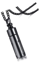 Jewlery Stainless Steel Glass Container Vial Tube - $47.83