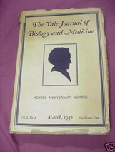 The Yale Journal of Biology and Medicine March, 1932 - £15.62 GBP