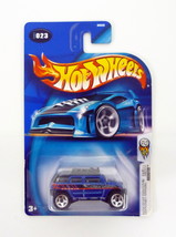 Hot Wheels Rockster #023 First Editions 23/100 Blue Die-Cast Truck 2004 - $55.27 MXN