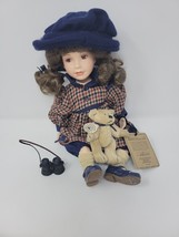 Boyds Bears Yesterdays Child Doll Allison &amp; Andy Birdwatchin 1st Ed. w/COA 1999 - £27.25 GBP