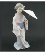 Vintage KPM Japanese Geisha Girl with Umbrella Parasol Porcelain Figurin... - £31.69 GBP