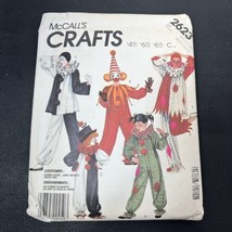 Clown Costume Adult M  36 38 Sewing Pattern Uncut Jumpsuit McCalls 2623 Vintage - $11.95