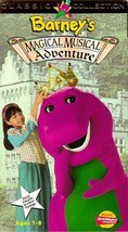 Barney Barney&#39;s Magical Musical Adventure VHS 1992 - £14.06 GBP