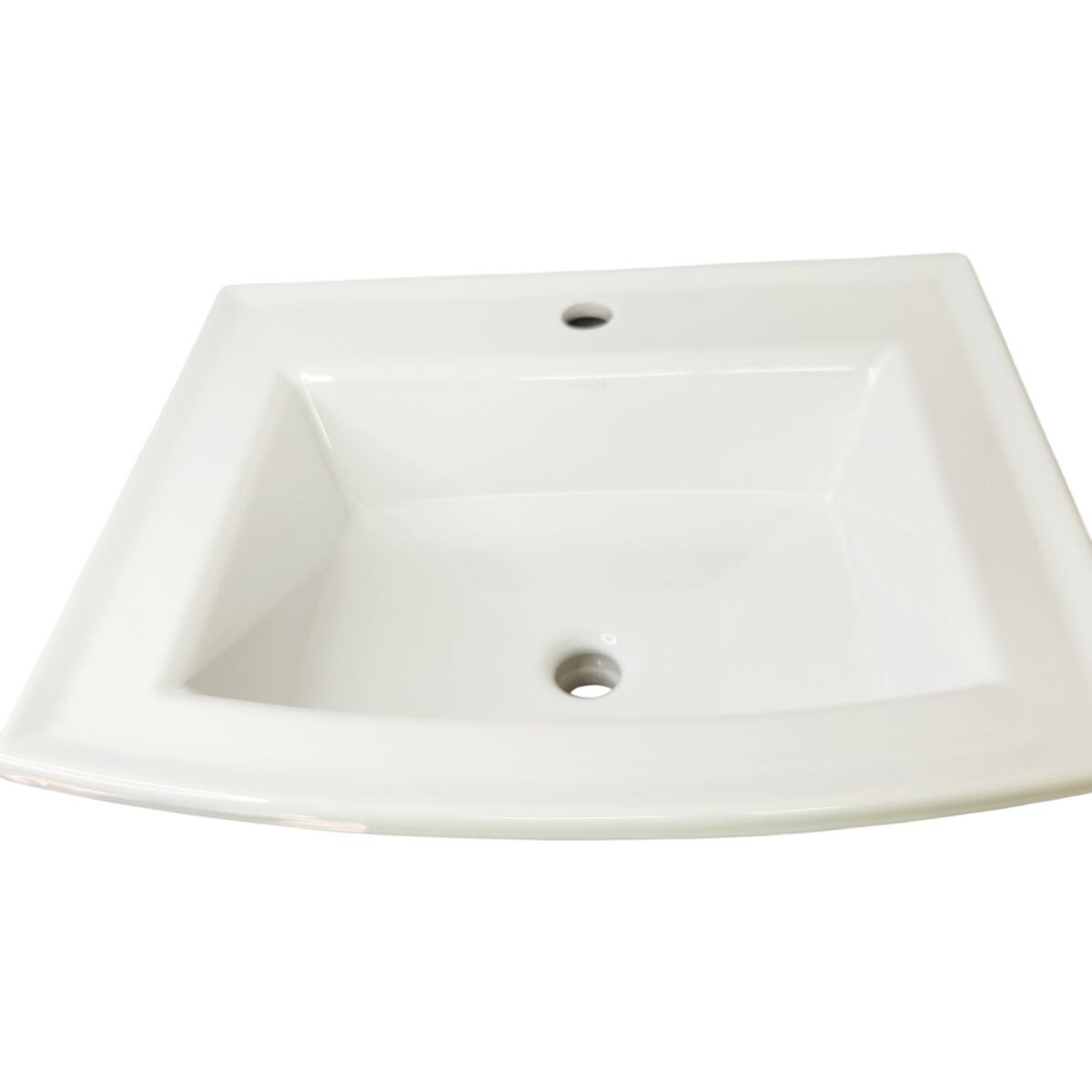 Kohler 2356-1-0 Archer 22-5/8&quot; Drop In Bathroom Sink with Overflow - Whi... - $130.90