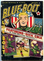 Blue Bolt Vol 2 #6 1942-DICK COLE---Sub-Zero-Sgt Spook -White Rider VG- - £157.43 GBP