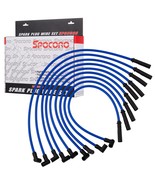 10.5mm High Performance Spark Plug Wires Set Replacement for SBC HEI BBC... - $111.07 CAD