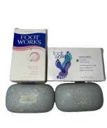 2 NEW Vintag Avon Foot Works Exfoliating Bar Soap Walnut Shell Exfoliate... - $20.37 CAD
