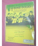 1931 Fourtone Folio Music Instruction Book Quartets - $226.26 MXN