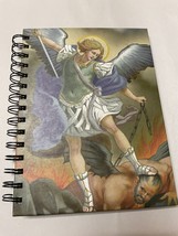 Saint Michael The Archangel Spiral Hard Cover Journal/Notebk, New - £7.73 GBP