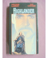 Highlander Sean Connery Christopher Lambert VHS - $9.99