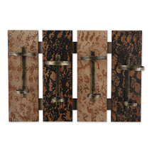 RUSTIC WINE WALL RACK - $1,286.17 MXN