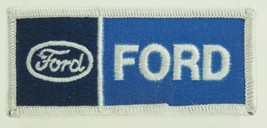 Vintage Ford Motor Company Rectangle Uniform Patch Embroidered New 101 - £6.73 GBP