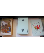 Vintage Delta Airlines New York City Gold Playing Cards 1960s complete set - €14,49 EUR