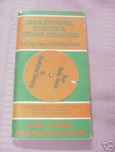 Cholesterol Control Gram Counter 1975 William Kaufman - £9.43 GBP