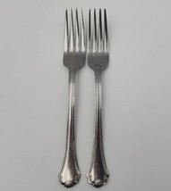 Oneida Silver Discontinued Stainless 18/0 Midtowne Dinner Fork - Set of 2 - £19.37 GBP