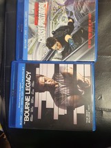Lot Of 2 :The Bourne Legacy + M:I Ghost Protocol [Blu-ray + Dvd] Watched Once - £5.51 GBP