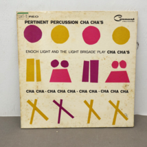 Pertinent Percussion Cha Cha&#39;s Enoch Light Command Records RS 814SD Vinyl Record - £8.11 GBP